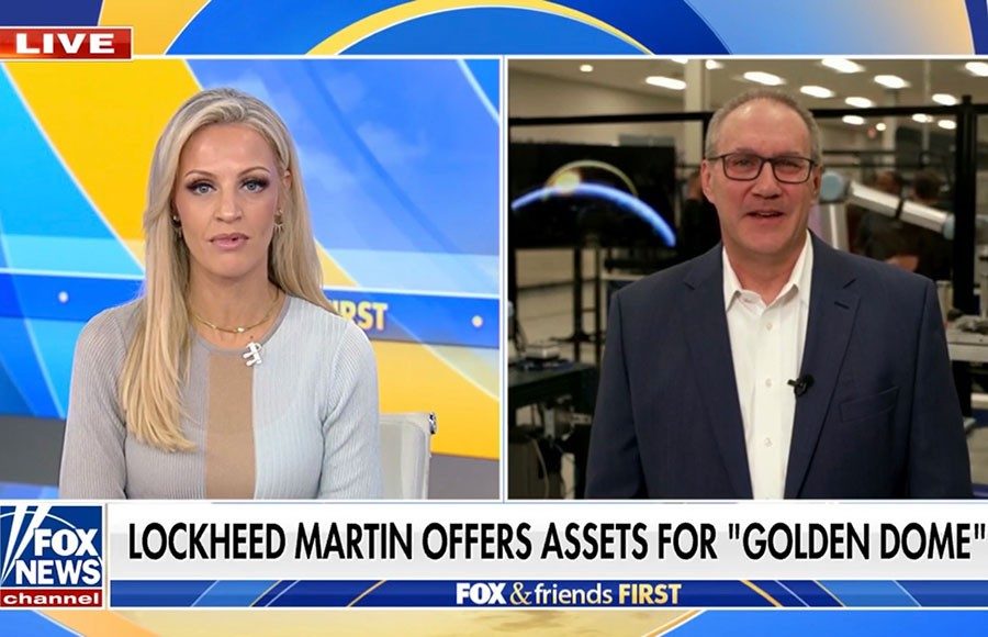 Lockheed Martin exec says Trump's 'Golden Dome' will be built domestically