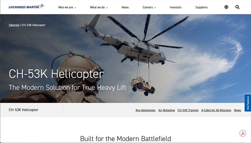 CH53K product page