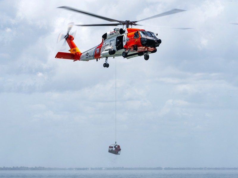 No Food, No Water: Coast Guard Aircrews Rescue Boaters After Six Days at Sea