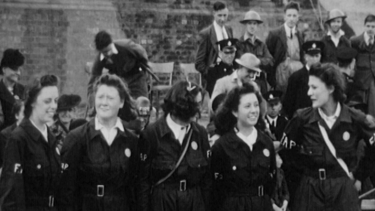 Camouflaged against aerial attack, Lockheed factories in Leamington Spa and Leicester work day and night for the war effort. 